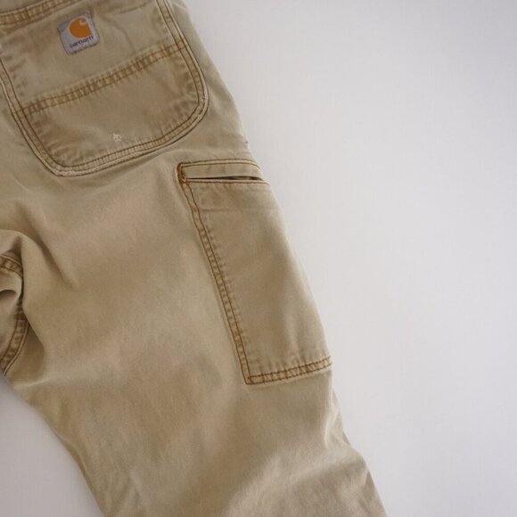 Carhartt Sandstone Tan Double Knee '19 Relaxed Fit Carpenter Painter Pants 34X34 - Picture 16 of 16